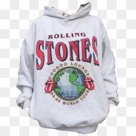 White Rolling Stones Hoodie, HD Png Download - hoodie png