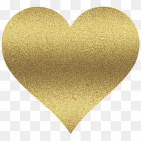 Clipart Gold Glitter Hearts, HD Png Download - heart png tumblr