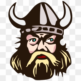 Viking Head With Horn Clip Arts - Viking Clipart, HD Png Download - horn png
