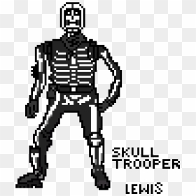 Illustration, HD Png Download - skull trooper png