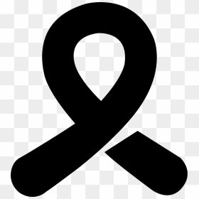 Symbolic Cancer Ribbon - Cancer Ícone, HD Png Download - cancer ribbon png