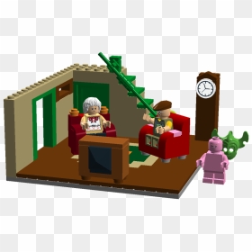 Courage The Cowardly Dog House , Png Download - Lego Courage The Cowardly Dog, Transparent Png - courage the cowardly dog png