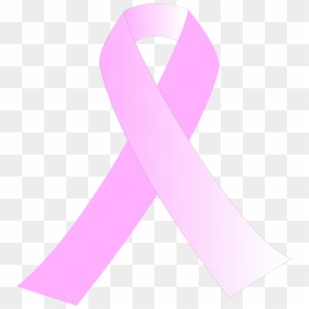 Breast Cancer Ribbon Pink Breast Cancer Awareness Ribbon - Breast Cancer Ribbon Large Png, Transparent Png - cancer ribbon png