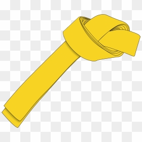 Ichf Yellow Belt 9th Gup Large - Yellow Belt Png, Transparent Png - wtf png