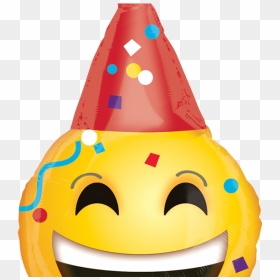 Transparent Carita Feliz Png - Party Emoji Face Png, Png Download - party emoji png