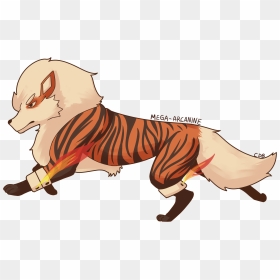 Tiger Pokemon, HD Png Download - arcanine png