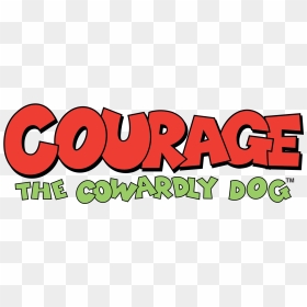 Courage The Cowardly Dog Logo, HD Png Download - courage the cowardly dog png