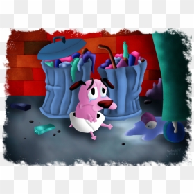 Transparent Courage The Cowardly Dog Png - Courage The Cowardly Dog Aesthetic, Png Download - courage the cowardly dog png