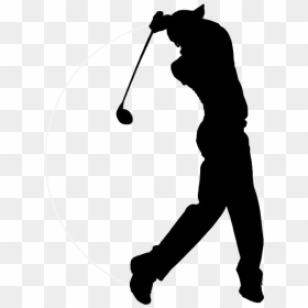 Vector Graphics Clip Art Silhouette Illustration Golf - Clip Art Golfing, HD Png Download - golf png