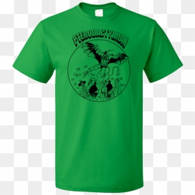 Pterodactyl Man T-shirt - Active Shirt, HD Png Download - pterodactyl png