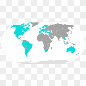 High Resolution World Map Black And White, HD Png Download - tidal png
