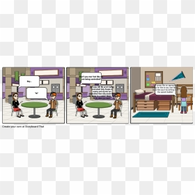 Storyboard, HD Png Download - comic speech bubble png