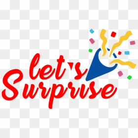 14 Cliparts For Free - Calligraphy, HD Png Download - surprise png