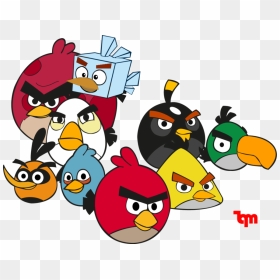 Angry Birds Star Wars Angry Birds Stella Angry Birds - Angry Birds Game Birds, HD Png Download - star wars characters png