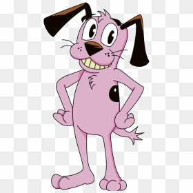 Courage The Cowardly Dog , Png Download - Courage The Cowardly Dog But Black, Transparent Png - courage the cowardly dog png