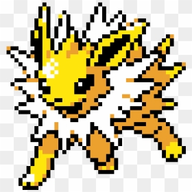 Pixel Art Eevee Evolutions, HD Png Download - jolteon png