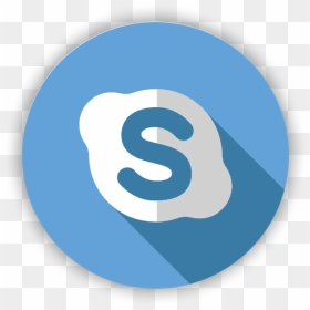 Social Media Platforms Icon Png, Transparent Png - skype png