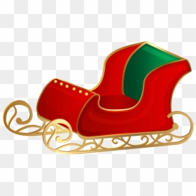 Sleigh Png File - Clip Art Santa's Sleigh, Transparent Png - santa sleigh png