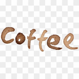 Coffee Word Png Watercolor , Png Download - Coffee Word Png, Transparent Png - word png