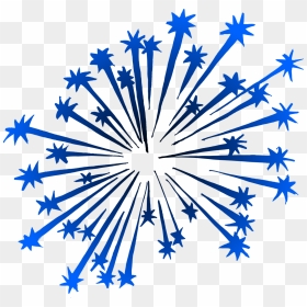 Fireworks Drawing Vector 6 - Fireworks Drawing, HD Png Download - fire works png
