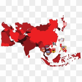 Asean Rugby League Association Members - Asia Png, Transparent Png - rocket league ball png