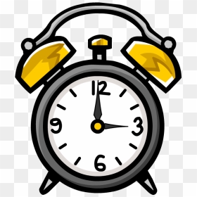 Club Penguin Wiki - Alarm Clock, HD Png Download - alarm clock png