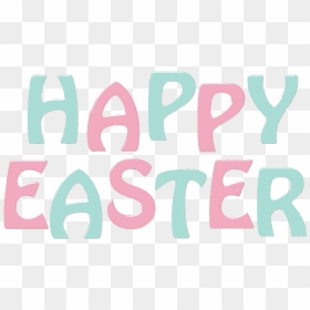 Happy Easter Logo Word Png Transparent - Happy Easter The Word, Png Download - word png
