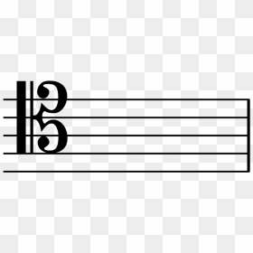 Alto Clef, HD Png Download - bass clef png