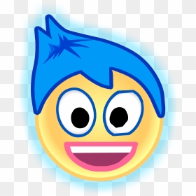 Transparent Joy Clipart - Inside Out Joy Emoji, HD Png Download - party emoji png