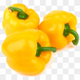 Yellow Sweet Pepper - Yellow Bell Pepper Png, Transparent Png - pepper png