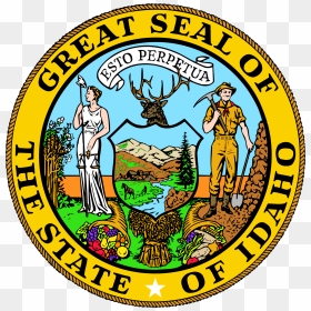 Idaho State Seal, HD Png Download - seal png