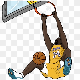 Shaquille O"neal Illustration - Shaquille O Neal Cartoon, HD Png Download - shaq png