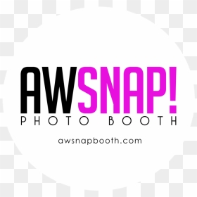 Awsnap Photo Booth Logo - Circle, HD Png Download - los angeles png
