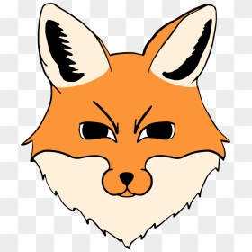 Fox Head Animal Vector Png Image - Gambar Kepala Hewan Animasi, Transparent Png - cat head png