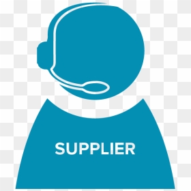 Suppliers Icon - Supplier Clipart, HD Png Download - contact icons png