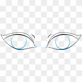 Angry Animal Eye Clipart Simple Jpg Black And White, HD Png Download - angry eyes png