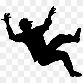 Falling Png Transparent Image Vector, Clipart, Psd - Falling Silhouette Transparent, Png Download - falling png