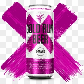 Beer Xmark Gold Rum, HD Png Download - x mark png