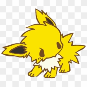 #kawaii #pokemon #jolteon - Cute Drawings Of Jolteon, HD Png Download - jolteon png