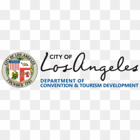 Logo For The Department Of Convention And Tourism Development - Los Angeles, HD Png Download - los angeles png