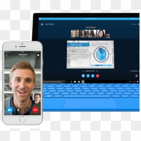 Solutions Skype Entreprise - Skype Звонок На Телефоне, HD Png Download - skype png