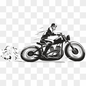 Delivery Clipart Motorcycle - Biker Png, Transparent Png - biker png