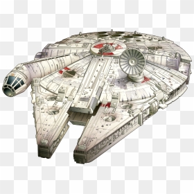 The Millennium Falcon - Star Wars Ship Png, Transparent Png - star wars ship png