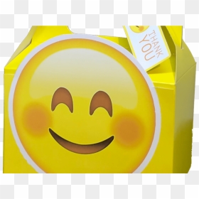 Emoji Smile Party Pack Bazinga Shop - El Sallayan Gülen Yüz, HD Png Download - party emoji png