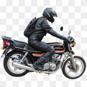 Motorcycle - Motor Bike Rider Png, Transparent Png - biker png