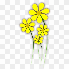 Daisies Clipart - Yellow Flowers Clip Art, HD Png Download - daisies png