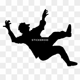 Person Falling , Png Download - Falling Silhouette Png, Transparent Png - falling png