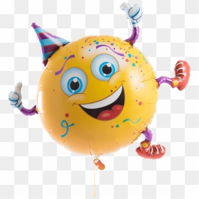 Transparent Balloon Emoji Png - Party Emoji Transparent Background, Png Download - party emoji png