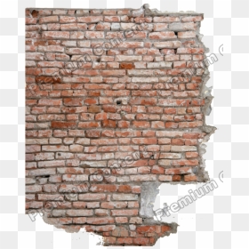 Wall Damage Png, Transparent Png - stone wall png