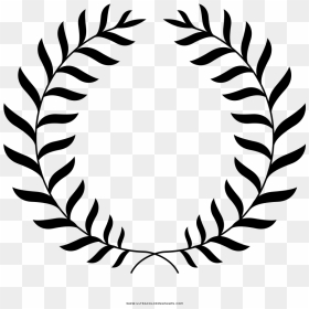 Laurel Wreath Coloring Page - การ กีฬา แห่ง ประเทศไทย, HD Png Download - laurel wreath png